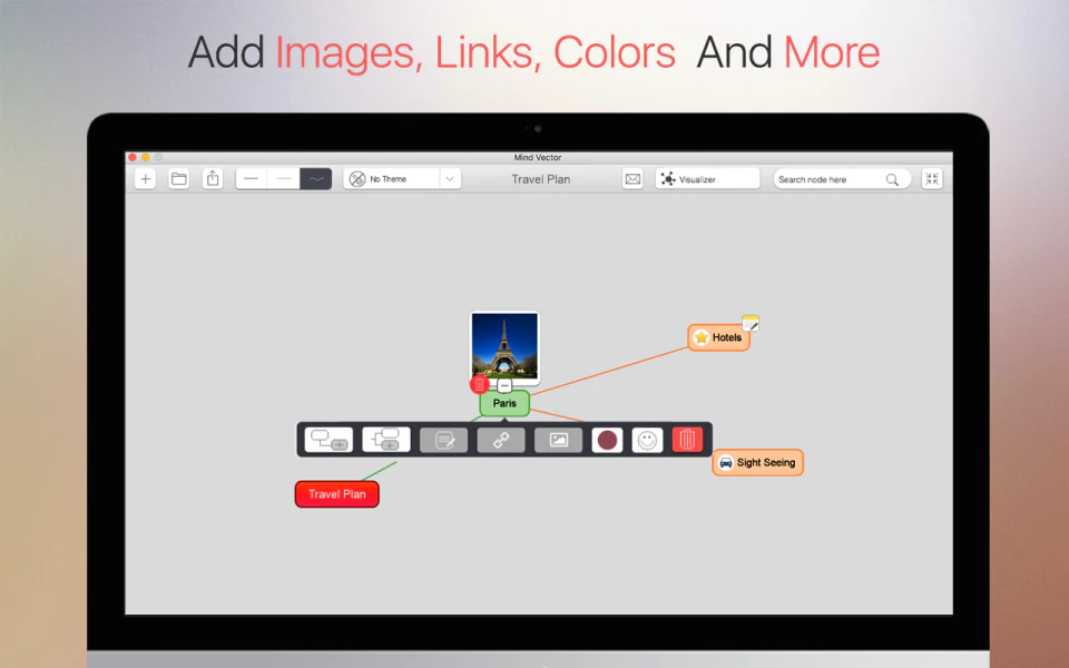 screenshot of Mind Vector